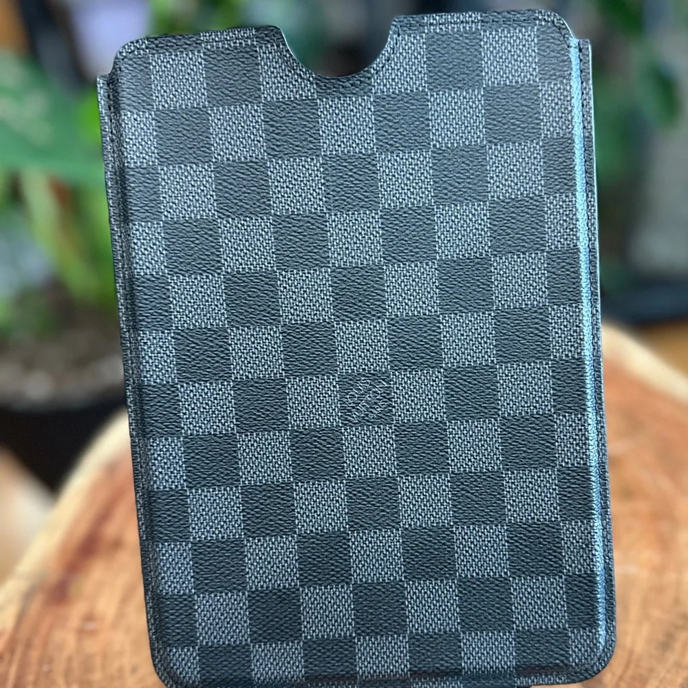 Louis Vuitton Damier Graphite iPad Mini Sleeve Tablet Case